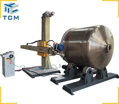 415V Automatyczna maszyna do polerowania metalu Powierzchnia szlifowania zbiornika muszel dla nadwozia statku