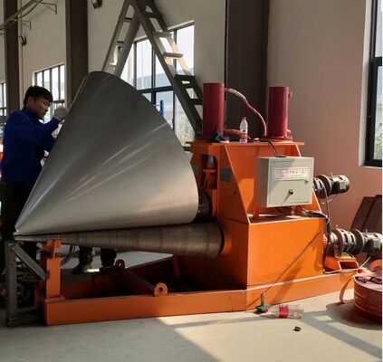 Maszyna do gięcia blach stożkowych ze stali hydraulicznej