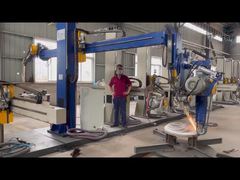 Stalowa maszyna do polerowania głowicy zbiornika